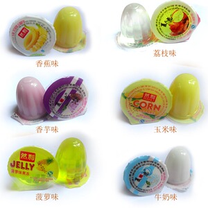 33同款货源康脆香旗舰店天猫夏之恋布丁果冻整箱10斤散装混合多种