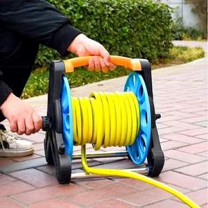 洗车水枪浇花水管软管收缩收纳架庭院花园家用伸缩收管器盘自动接