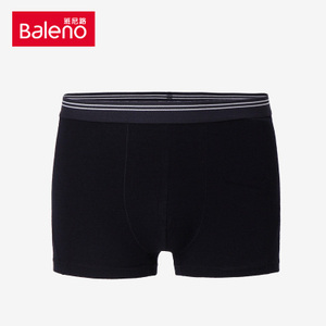 Baleno/班尼路 平角裤男 青年性感纯色透气裤衩男士内裤 88817014