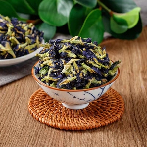 蓝蝴蝶花茶蝶豆花天然