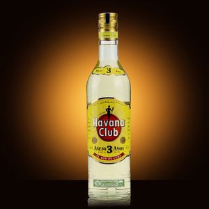 【洋酒】havana club 哈瓦那俱乐部朗姆酒3年700ml 哈瓦纳基酒