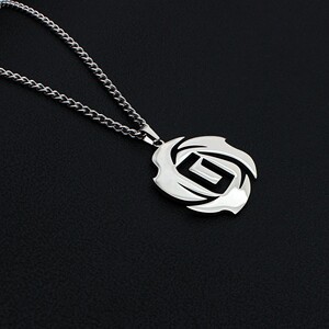 罗斯logo风城玫瑰nba球星钛钢项链潮男篮球纽约尼克斯队rose吊坠