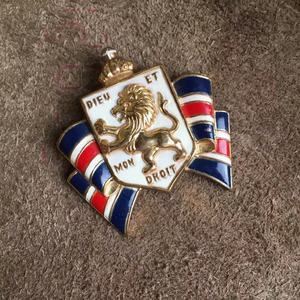 【g家】微瑕疵英伦学院徽章珐琅胸针360定金200