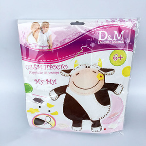免裁剪儿童diy手工创意不织布手工布艺diy材料包 奶牛