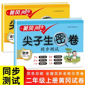 2023新 二年级下册试卷测试卷全套语数同步练习册人教版 小学2上学期语文数学黄冈尖子生密卷名卷单元期中期末天天练100分冲刺卷子