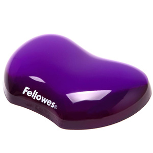 Fellowes范罗士硅胶鼠标垫腕垫滑鼠护腕防水防滑手垫电脑键盘手托