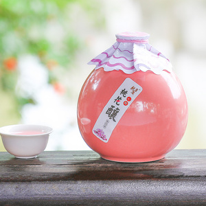 桃花酒桃花酿桃花醉微醺女士甜酒低度露酒三生三世古风果酒送杯子