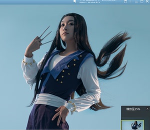 三姜定制 全职猎人 伊尔迷/伊路米 揍敌客 紫色 动漫 cosplay服装