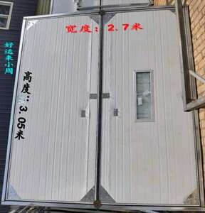 密集电烤房设备烤烟房大门装烟室门烘烤房门尺寸可定发物流到县城