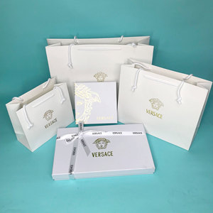 专柜正品versace/范思哲包装礼盒香水空盒子手提袋礼品纸袋衣服袋