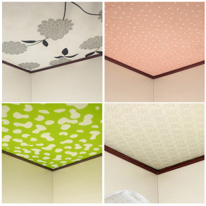 农村瓦房简易吊顶布防尘防水布屋顶遮灰遮丑布遮梁布天花板防尘布