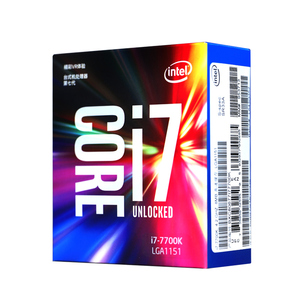 Intel/英特尔 I7-7700K七代酷睿CPU中文盒装处理器1151针兼容z270