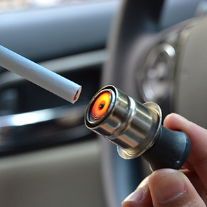 汽车点烟头电子打火器车载12v点烟器插头通用点火器加热点烟头子