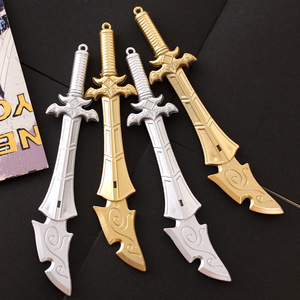 可爱卡通文具逼真大刀中性笔学生玩具个性创意兵器水笔礼品笔批发