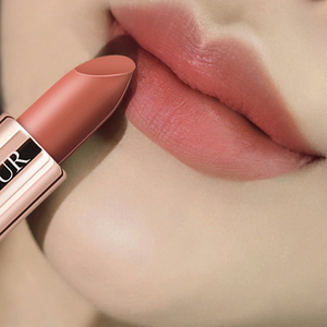 蜜桃奶茶色口红豆沙正品大牌黄皮素颜雾面丝绒哑光持久淡妆学生款