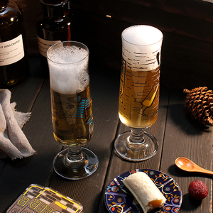 德国ritzenhoff瑞森哈夫无铅水晶玻璃创意白啤beer小麦啤酒杯子