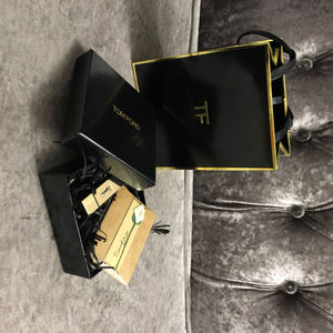 专柜tf口红包装盒子tomford香水袋购物袋手提袋礼品袋