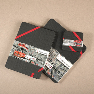 进口德国哈内姆勒水彩本风琴折叠本a6便携旅行写生绘画本a5中粗纹