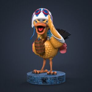 黑线 海贼王超级 卡鲁鸭 军团队长薇薇公主坐骑 手办预售