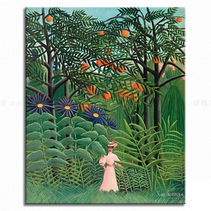 003人付款淘宝丛林福宝复古丝巾画现代美式装饰画轻奢客厅餐厅沙发挂