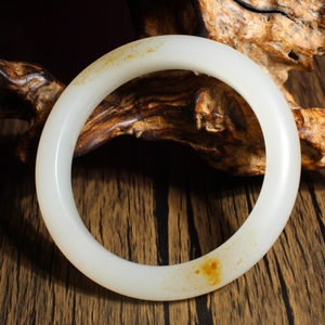 和田玉籽料羊脂级手镯