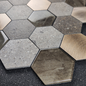 卫生间六边形墙砖