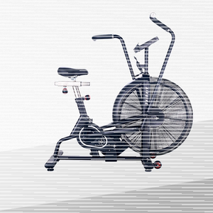 新款智能crossfit风扇车商用风阻单车健身房静音动感链条传动器材