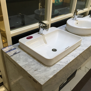 摩狮台上盆长方形盆拂朗k-2660t酒店卫生间洗脸盆面盆水盆洗手池