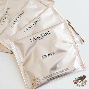 【国内专柜代购】兰蔻菁纯24k黄金玫瑰焕亮面膜 补水保湿紧致细纹