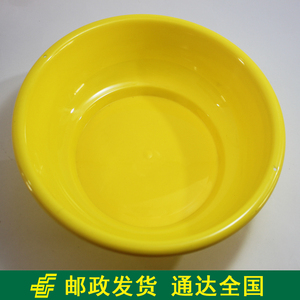 部队脸盆 正品黄脸盆学生军训宿舍脸盆小黄盆防摔脸盆黄盆黄脸盆