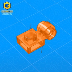 [高砖积木]1x2单侧带孔铰链板gds-812兼容乐高 4081 积木散件零件