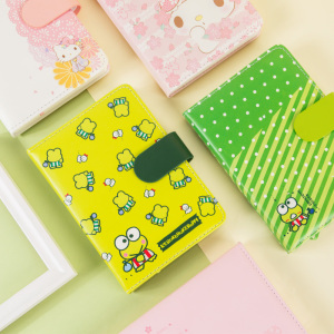 蛙系列a6皮面本卡通学生笔记本随身便携手帐本记事本加厚日记本手账本