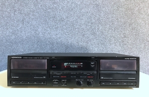 二手日本进 KENWOOD/建伍KX-W892双卡座 录音机 磁带机 原220V