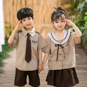 wmk372957901淘宝女装幼儿园园服夏装海军风毕业照小学生校服套装