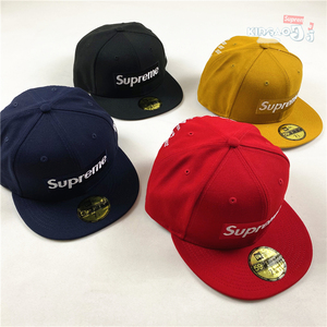 现货supreme 21ss champions box logo new era 直檐 鸭舌帽