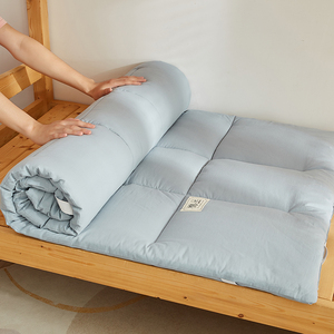 无印良品棉花床垫遮盖物加厚床褥子学生宿舍单人棉被垫子0.9m1.8m