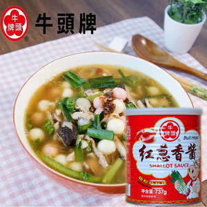 台湾牛头牌红葱香酱台式肉燥拌面酱炸酱火锅夏日凉拌菜香葱酱737g