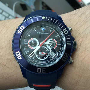 美国代购 ice watch bmw 宝马联名款 赛车男表大表盘防水运动手表