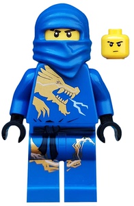 lego 乐高 幻影忍者 人仔 njo016 龙服杰 jay dx 2519 2521