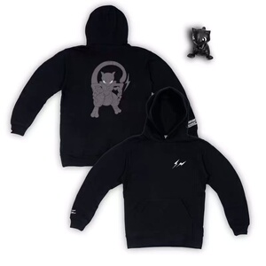 新款fragment design 藤原浩 x 皮卡丘口袋怪兽联名 男女同款卫衣