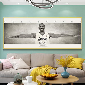 科比kobe装饰画nba球星客厅沙发背景墙挂画纪念海报卧室床头壁画