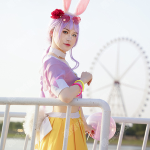 公孙离cos服女蜜橘之夏服装假发伞夏日盛典王者荣耀cosplay套装女