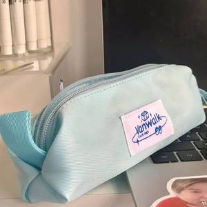 vanwalk笔袋大容量男女高中学生文具盒简约文具袋铅笔袋笔盒出走