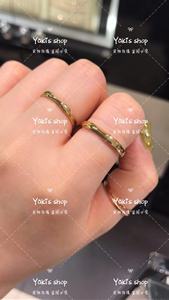 韩国专柜正品LLOYD 10K金 可刻字 钻石戒指 对戒 婚戒 情侣戒