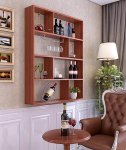 简约墙上酒架酒柜壁挂式饭店家用悬挂餐厅客厅装饰架红酒架可定做