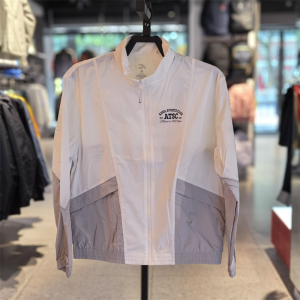 安踏2024夏款男单茄克男防晒衣速干透气立领拉链单层152428603s