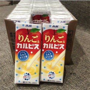 日本进口 可尔必思乳酸菌饮料苹果味葡萄味风味饮料250ml