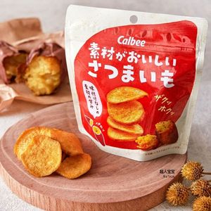 日本进口 Calbee卡乐比红薯片安纳芋红薯干薯片38g