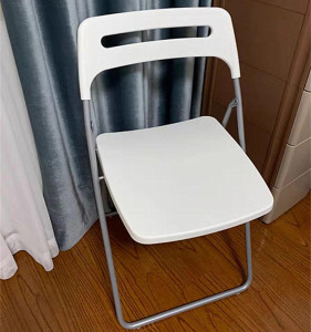 沈阳宜家ikea国内代购尼斯折叠椅工作椅电脑椅塑料椅培训椅学习椅