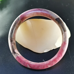 玉镯新疆和田玉镯子少女旺夫珠宝粉色玉石镯子招桃花附证书0人付款